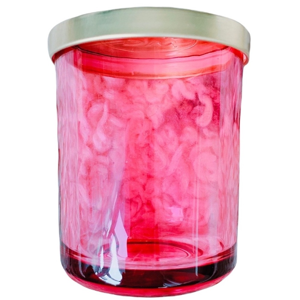 Repurposed Glass Candle Jar